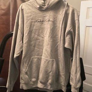 Mens Danny Duncan hoodie gray Large (string came out of hoodie, but I have it)